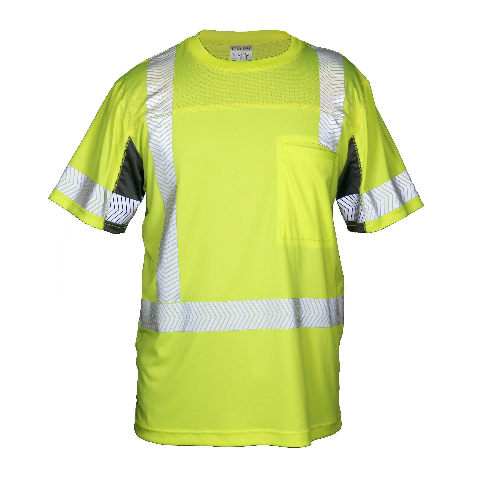 Picture of Kishigo 9175 Premium Black Cool Touch Short Sleeve T-shirt, Class 3