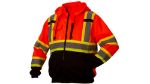 Picture of Pyramex RCSZH33 Series Hi-Vis Premium Zipper Sweatshirt