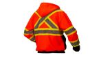 Picture of Pyramex RCSZH33 Series Hi-Vis Premium Zipper Sweatshirt