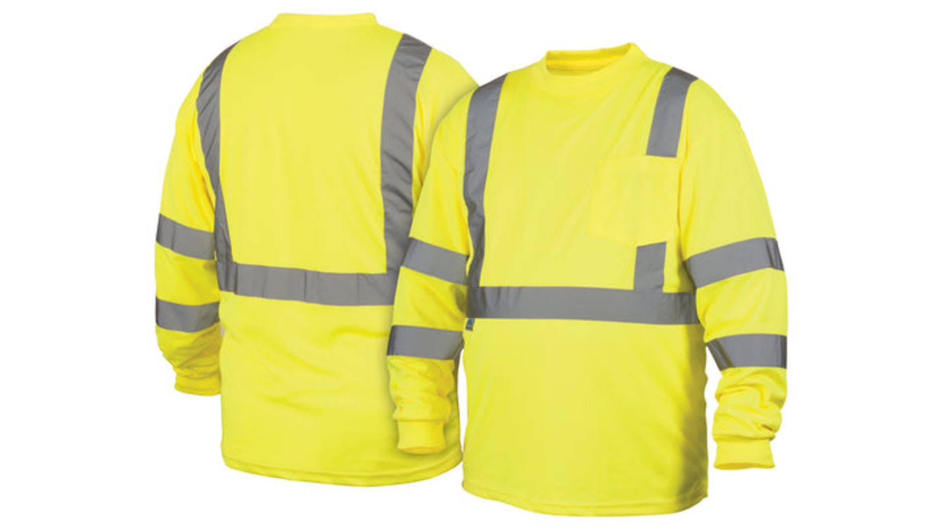 Picture of Pyramex RLTS31 Series Type R - Class 3 Hi-Vis Long Sleeve T-Shirt