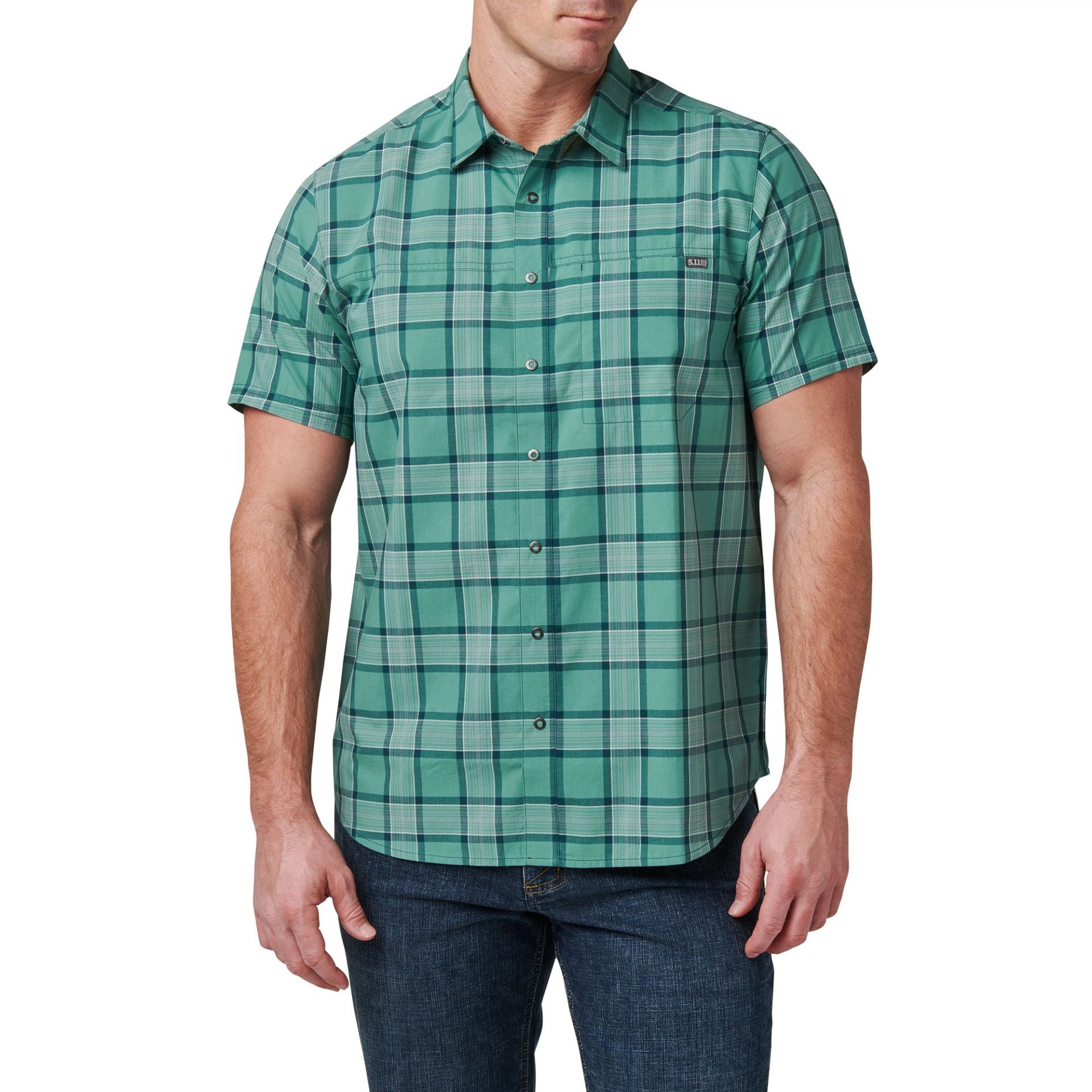 Picture of 5.11 71204 WYATT S/S PLAID SHIRT