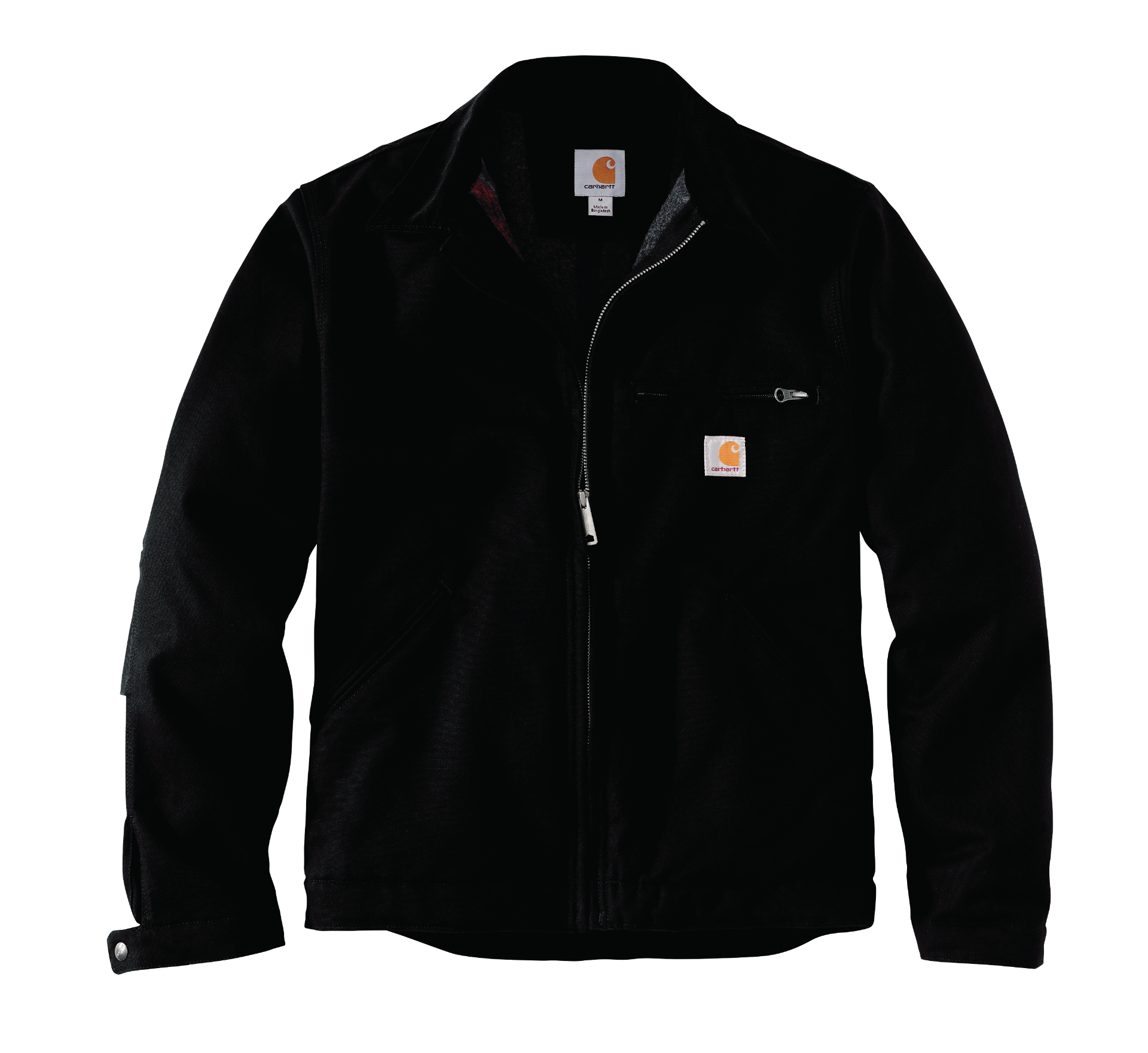 Picture of Carhartt 103828 Mens Relaxed Fit Duck Blanket-Lined Detroit Jacket