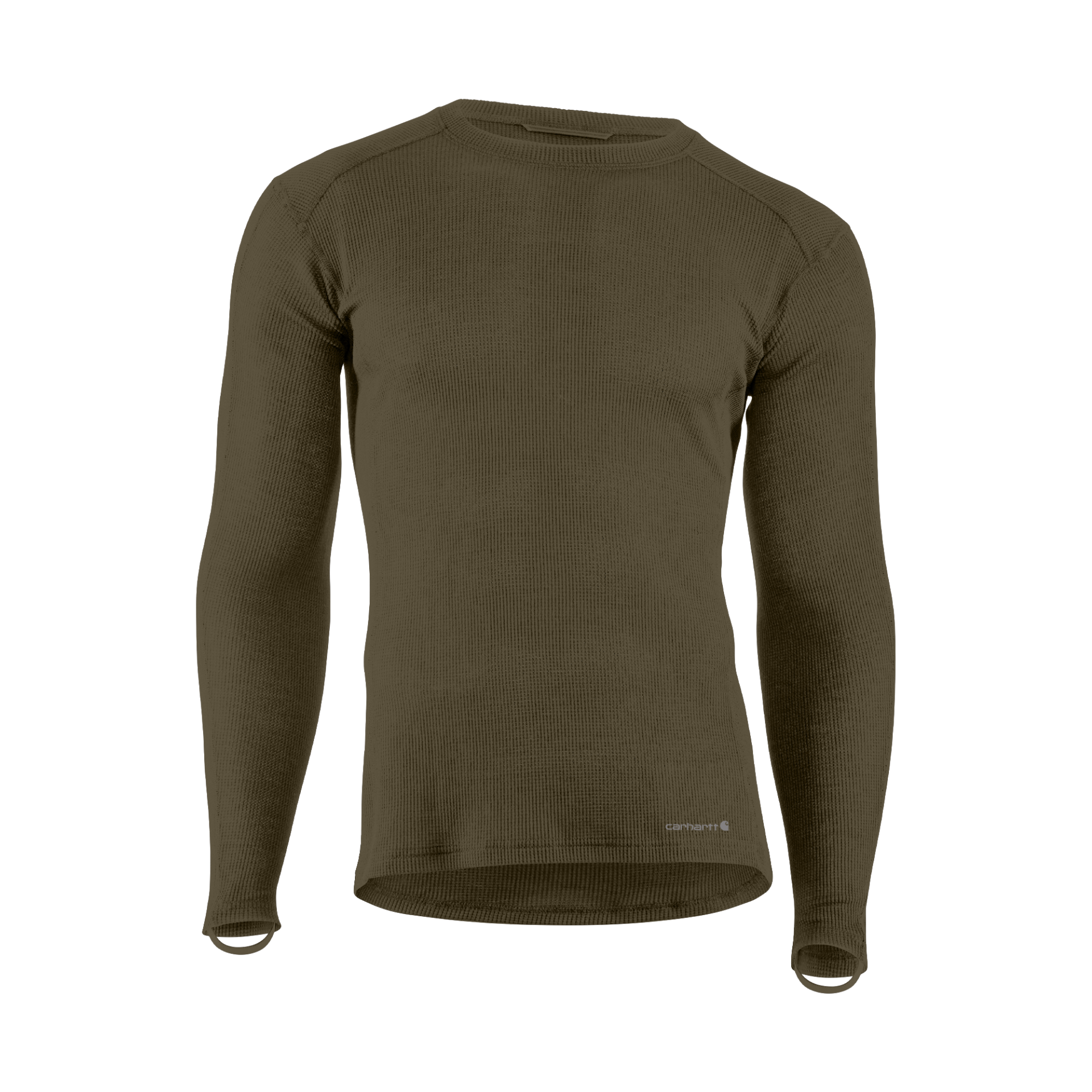 Picture of Carhartt MBL113 Mens FORCE® MW Waffle Base Layer Crewneck Top