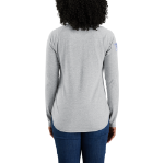 Picture of Carhartt 106659 Womens Force Relaxed Fit Midweight Long-Sleeve Pocket T-Shirt