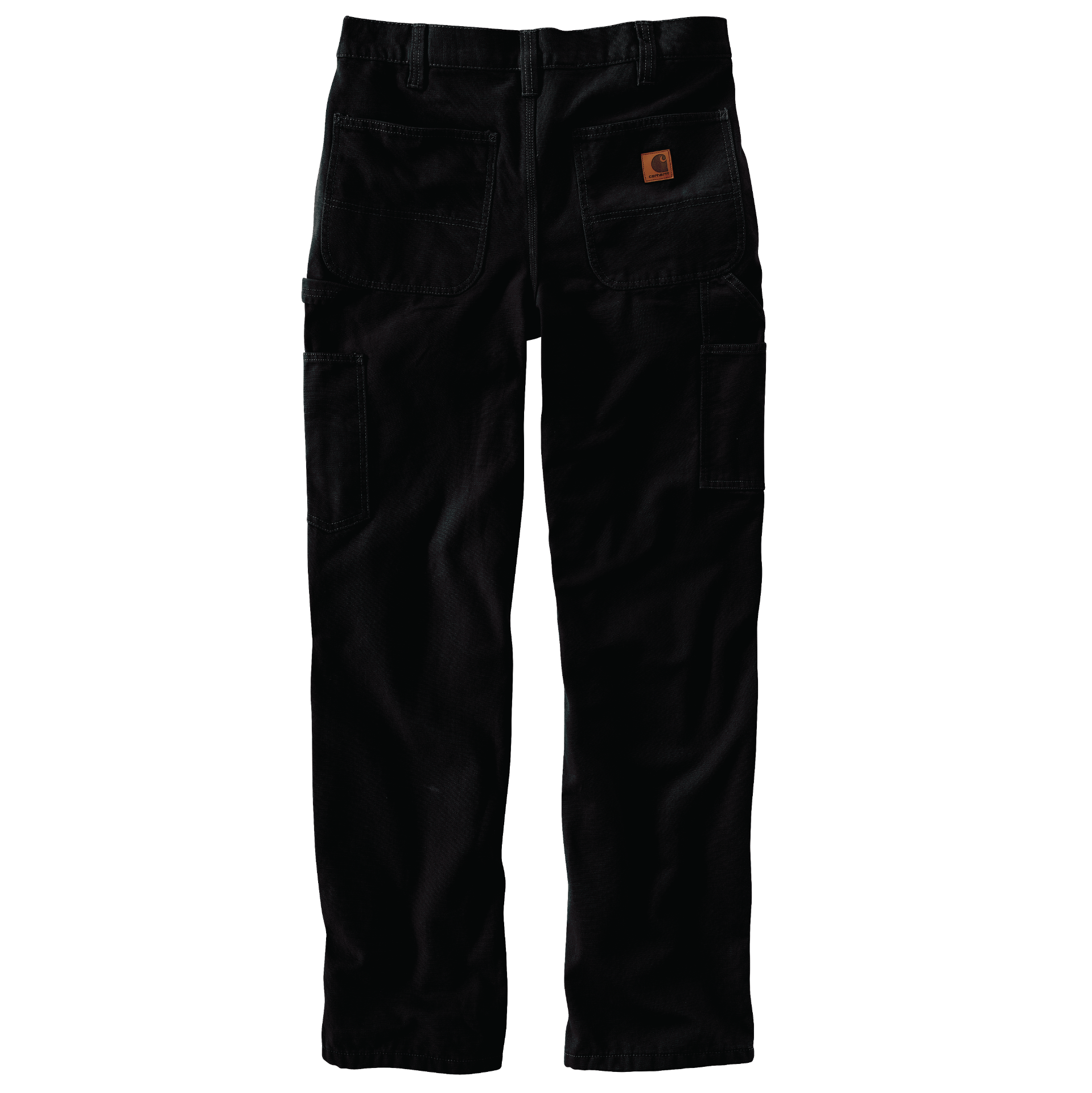Picture of Carhartt B111 Mens Loose Straight Washed Duck Lined Dungaree