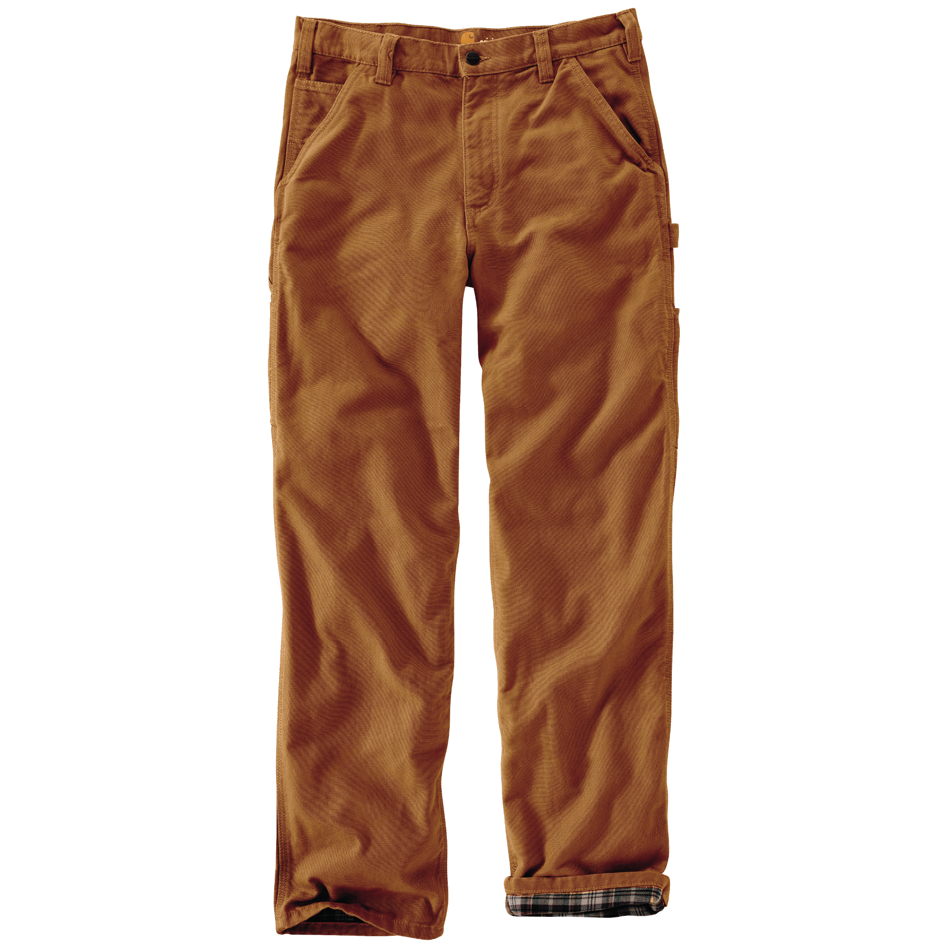 Picture of Carhartt B111 Mens Loose Straight Washed Duck Lined Dungaree