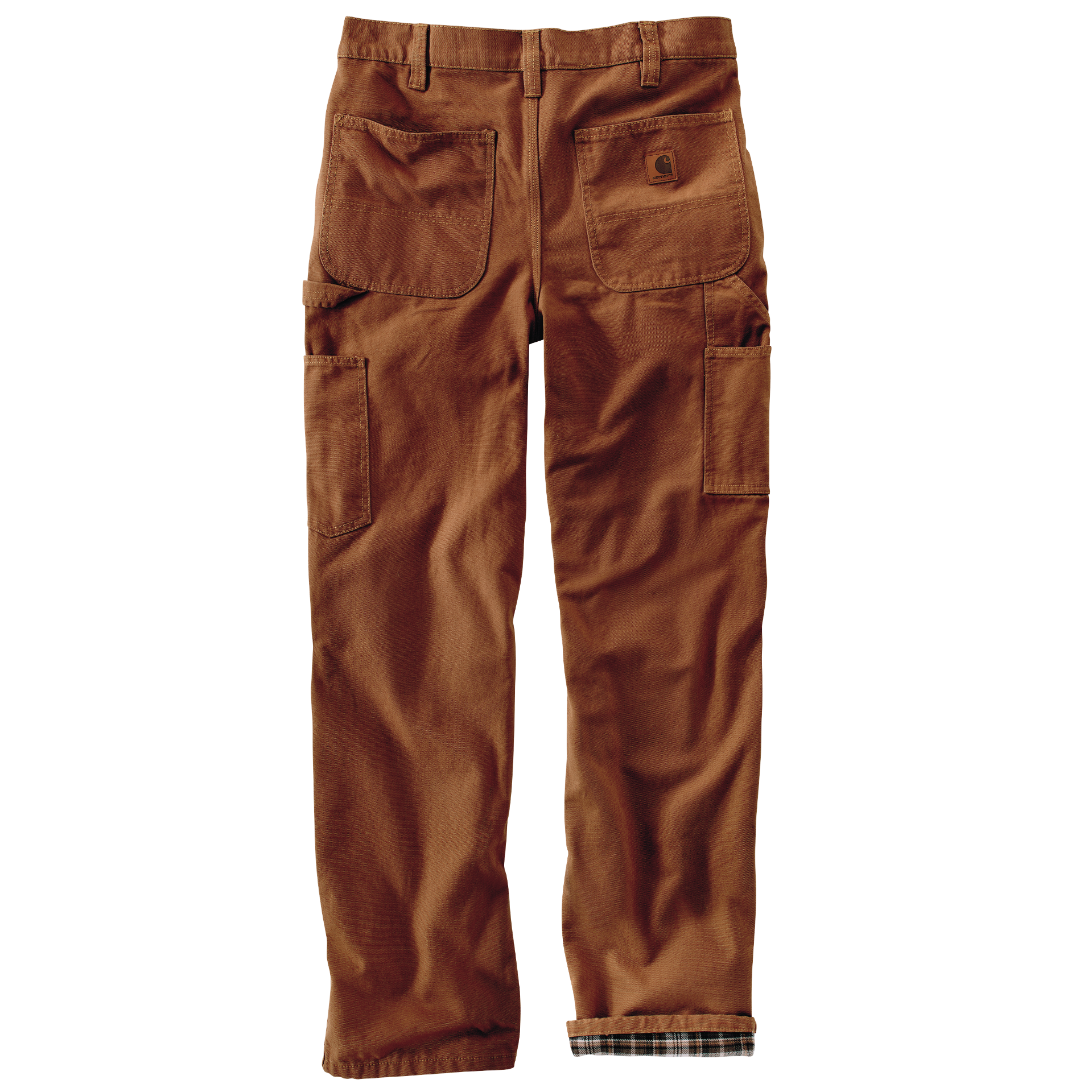 Picture of Carhartt B111 Mens Loose Straight Washed Duck Lined Dungaree