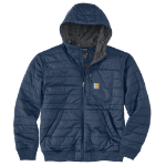 Picture of Carhartt 106543 Mens Rain Defender® Relaxed Fit Lightweight Insulated Hooded Jacket