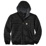 Picture of Carhartt 106543 Mens Rain Defender® Relaxed Fit Lightweight Insulated Hooded Jacket