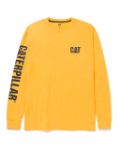 Picture of CAT 1510034 TRADEMARK BANNER L/S TEE