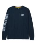 Picture of CAT 1510034 TRADEMARK BANNER L/S TEE