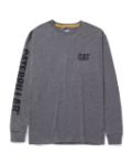 Picture of CAT 1510034 TRADEMARK BANNER L/S TEE