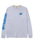 Picture of CAT 1510034 TRADEMARK BANNER L/S TEE