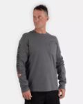 Picture of CAT 1630017 FR BANNER L/S TEE