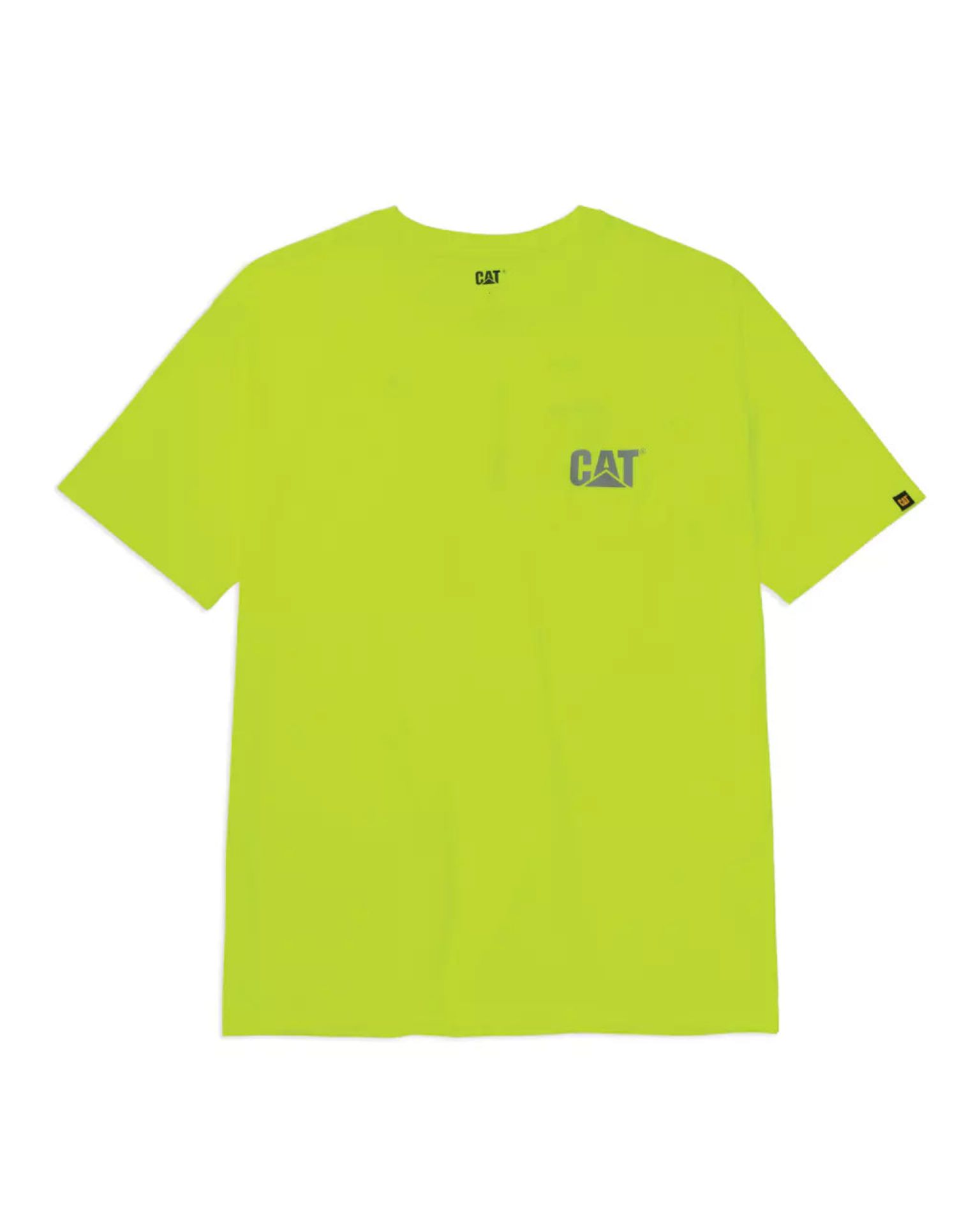Picture of CAT 1510499 HI-VIS TRADEMARK POCKET TEE