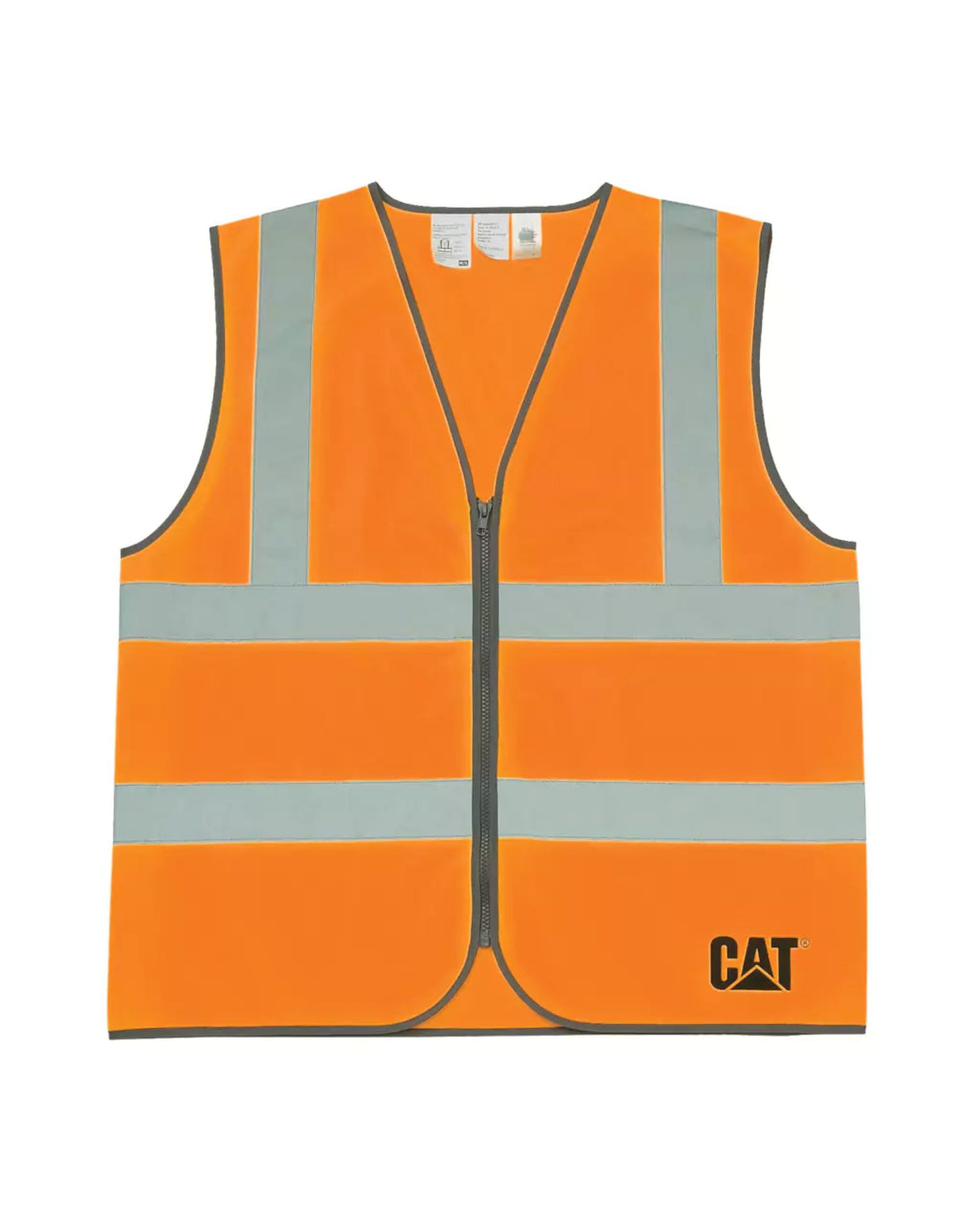 Picture of CAT 1320025 HI-VIS ZIP VEST