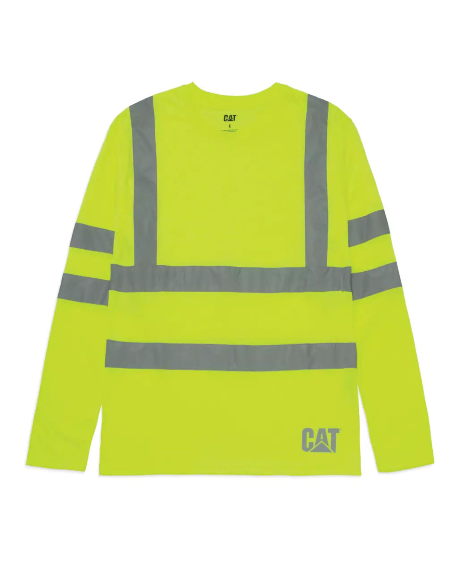 Picture of CAT 1510456 L/S HI-VIS CLASS III TEE
