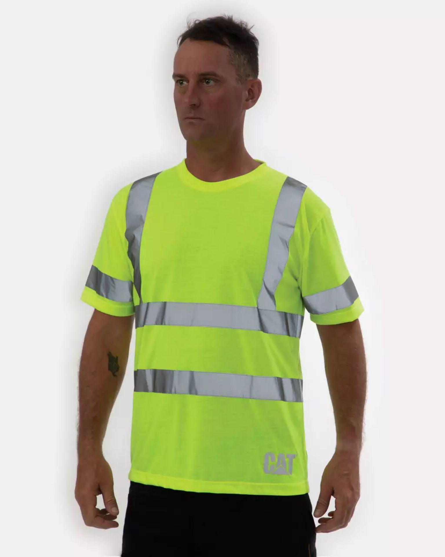 Picture of CAT 1510454 S/S HI-VIS CLASS III TEE