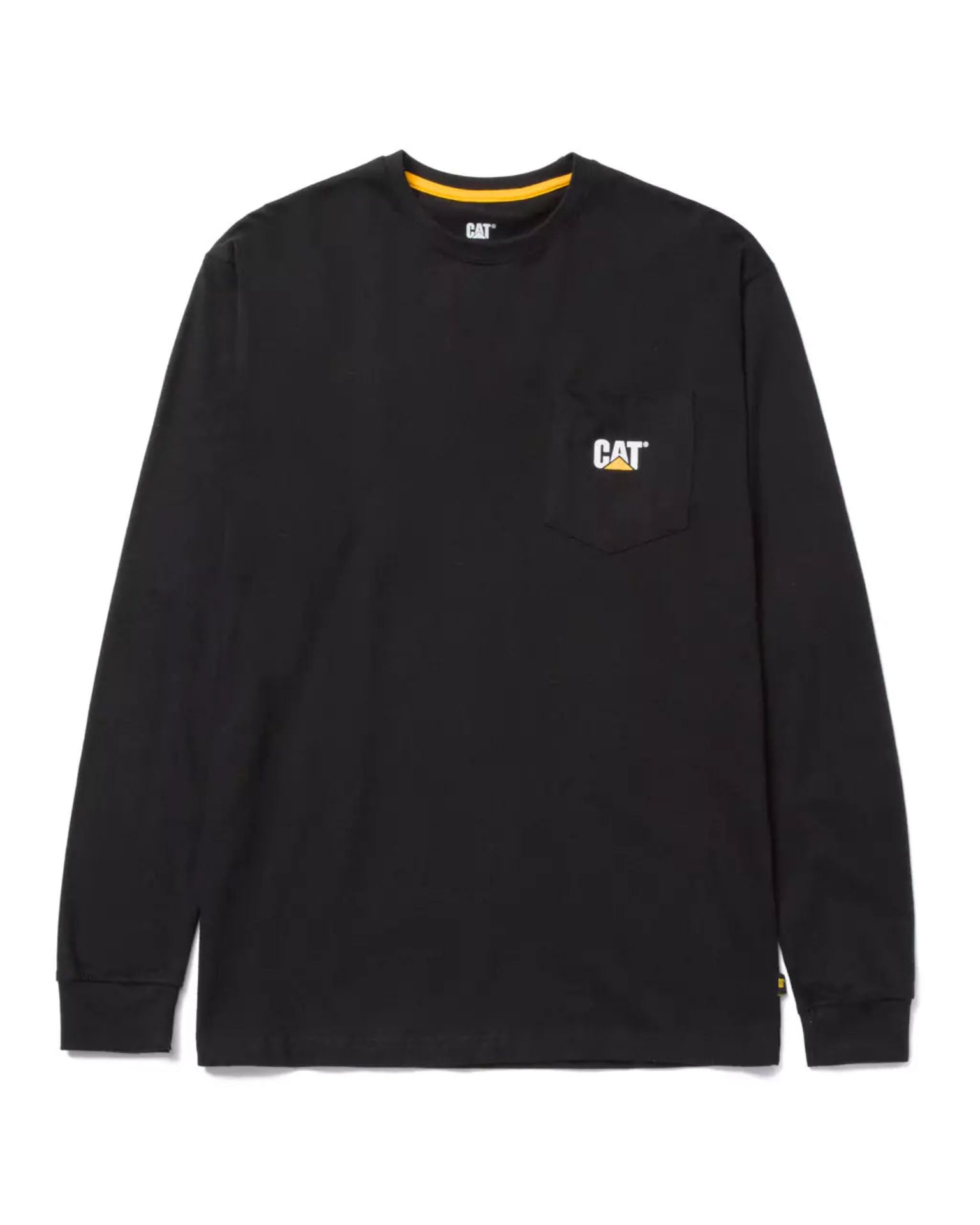 Picture of CAT 1510053 TRADEMARK POCKET L/S TEE