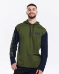 Picture of CAT 1510425 UPF HOODED BANNER L/S TEE