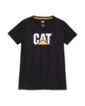 Picture of CAT 1010012 WOMEN'S TM LOGO TEE