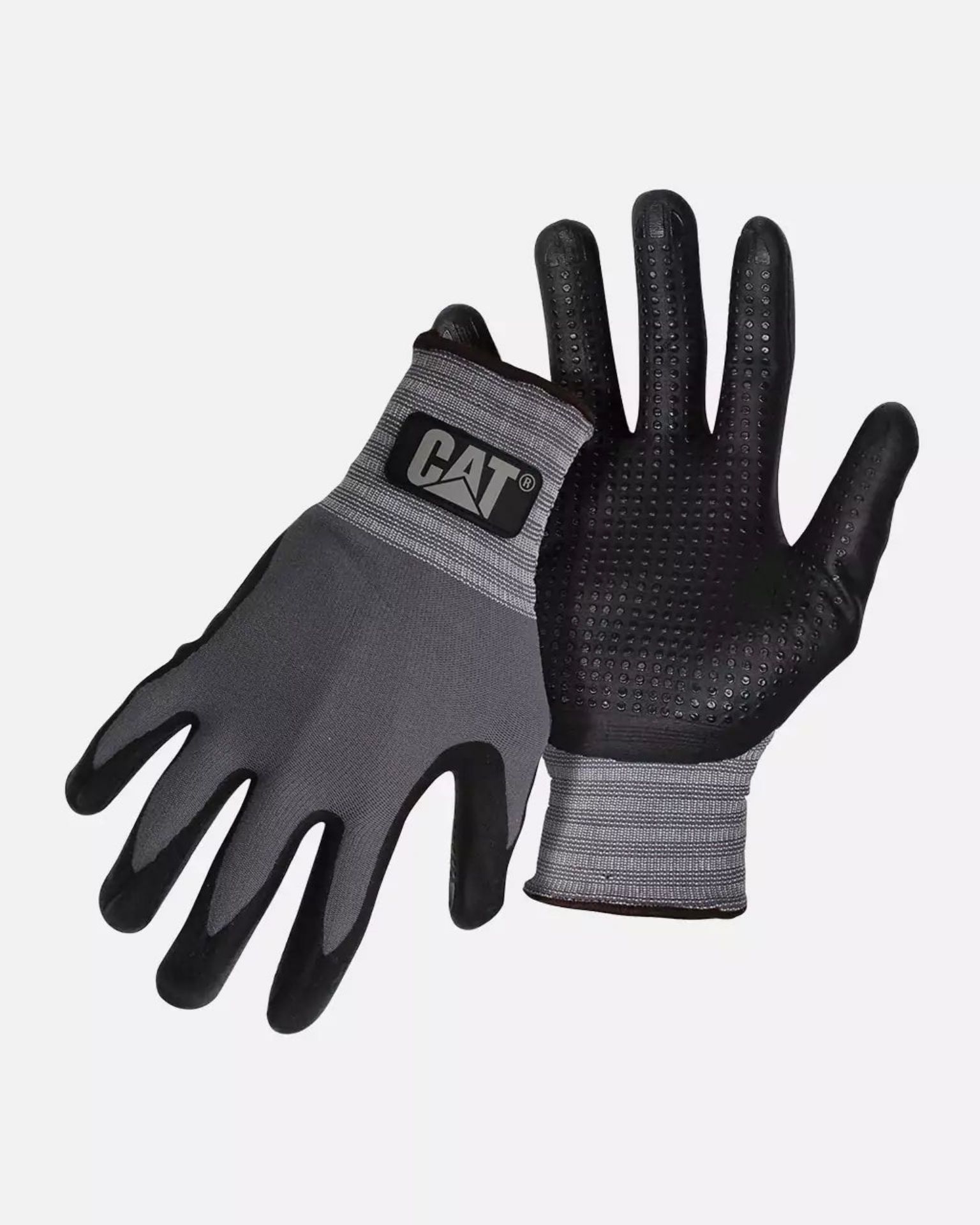 Picture of CAT CAT017419 DIPPED AND DOTTED NITRILE COATED PALM GLOVE