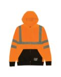 Picture of CAT 1910127 HI-VIS FULL ZIP COLORBLOCK SWEATSHIRT