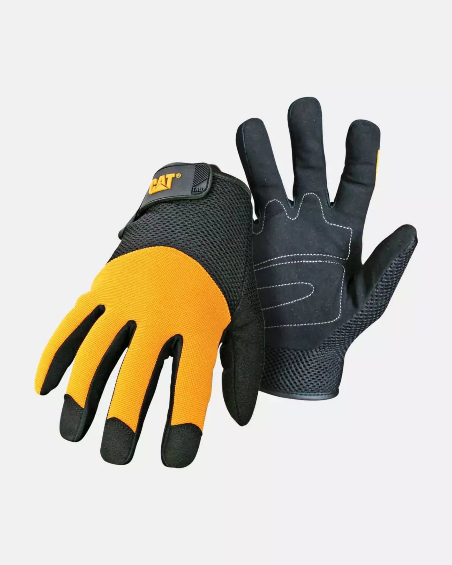 Picture of CAT CAT012215 PADDED PALM UTILITY GLOVE W/MESH BACK