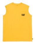 Picture of CAT W07074 TRADEMARK SLEEVELESS POCKET TEE