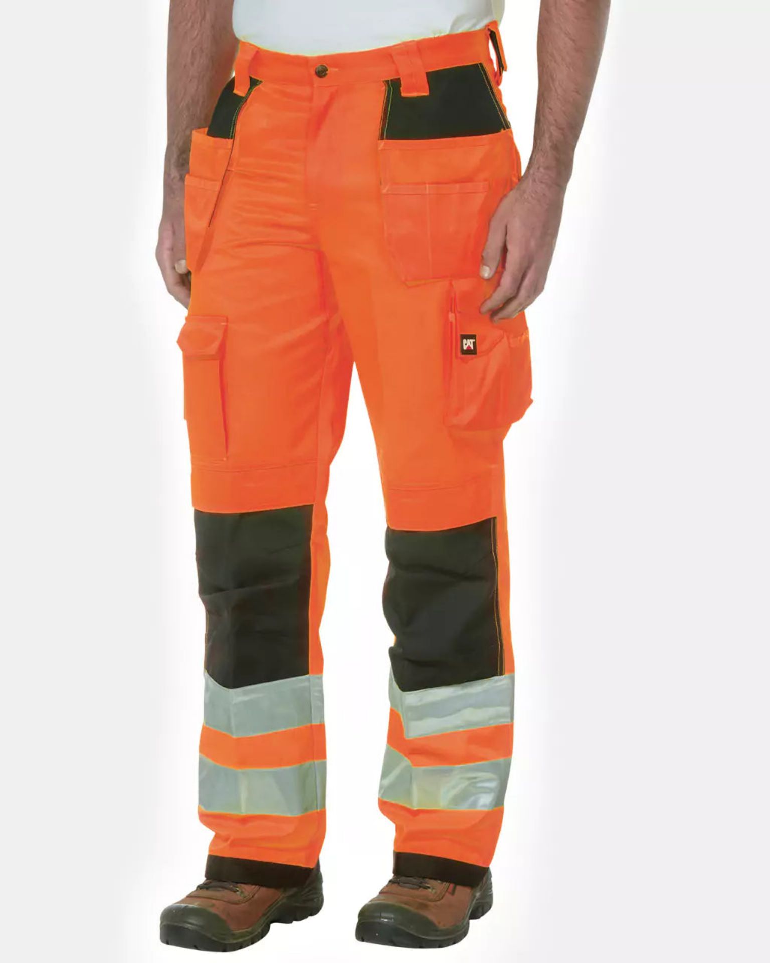 Picture of CAT C172EHV HI-VIS TRADEMARK TROUSER