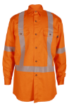 Picture of Forge FR MFRCBST-2 MEN'S FR BUTTON SHIRT WITH TAPING
