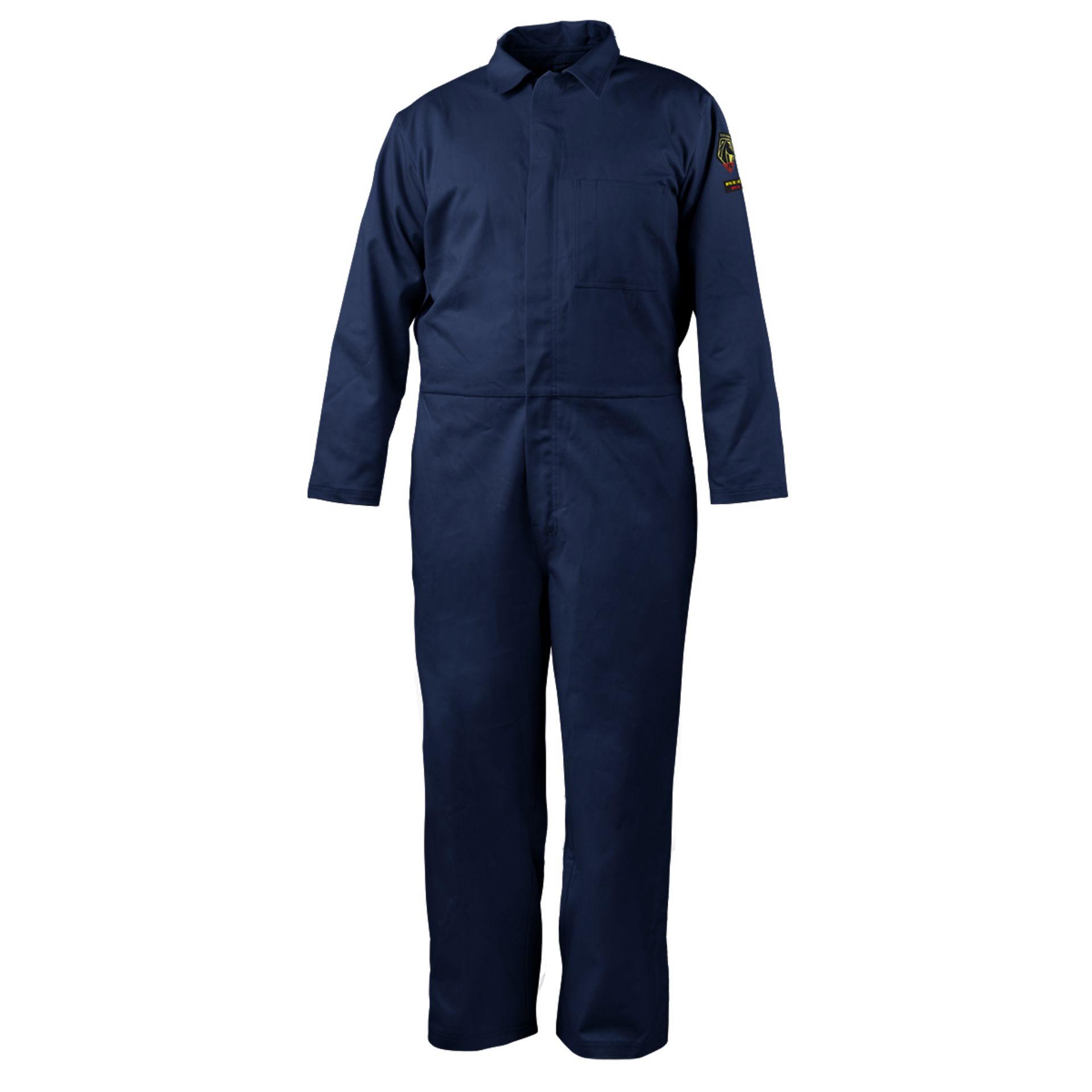 Picture of Black Stallion CF2117-NV 7 OZ FLAME-RESISTANT COTTON COVERALLS (NAVY)
