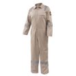 Picture of Black Stallion CF2118-ST 7 OZ FLAME-RESISTANT COTTON REFLECTIVE TAPE COVERALLS