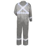 Picture of Black Stallion CF2216-ST 9 OZ FLAME-RESISTANT COTTON REFLECTIVE TAPE COVERALLS