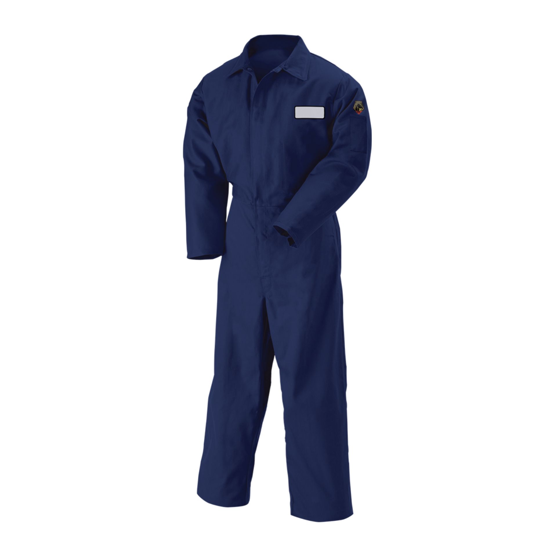 Picture of Black Stallion FN9-32CA/PT 9 OZ FLAME RESISTANT COTTON COVERALL WITH PASS-THROUGH POCKET