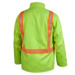 Picture of Black Stallion JF1010-LM 9 OZ FLAME RESISTANT COTTON 30 INCH JACKET WITH TRIPLE REFLECTIVE
