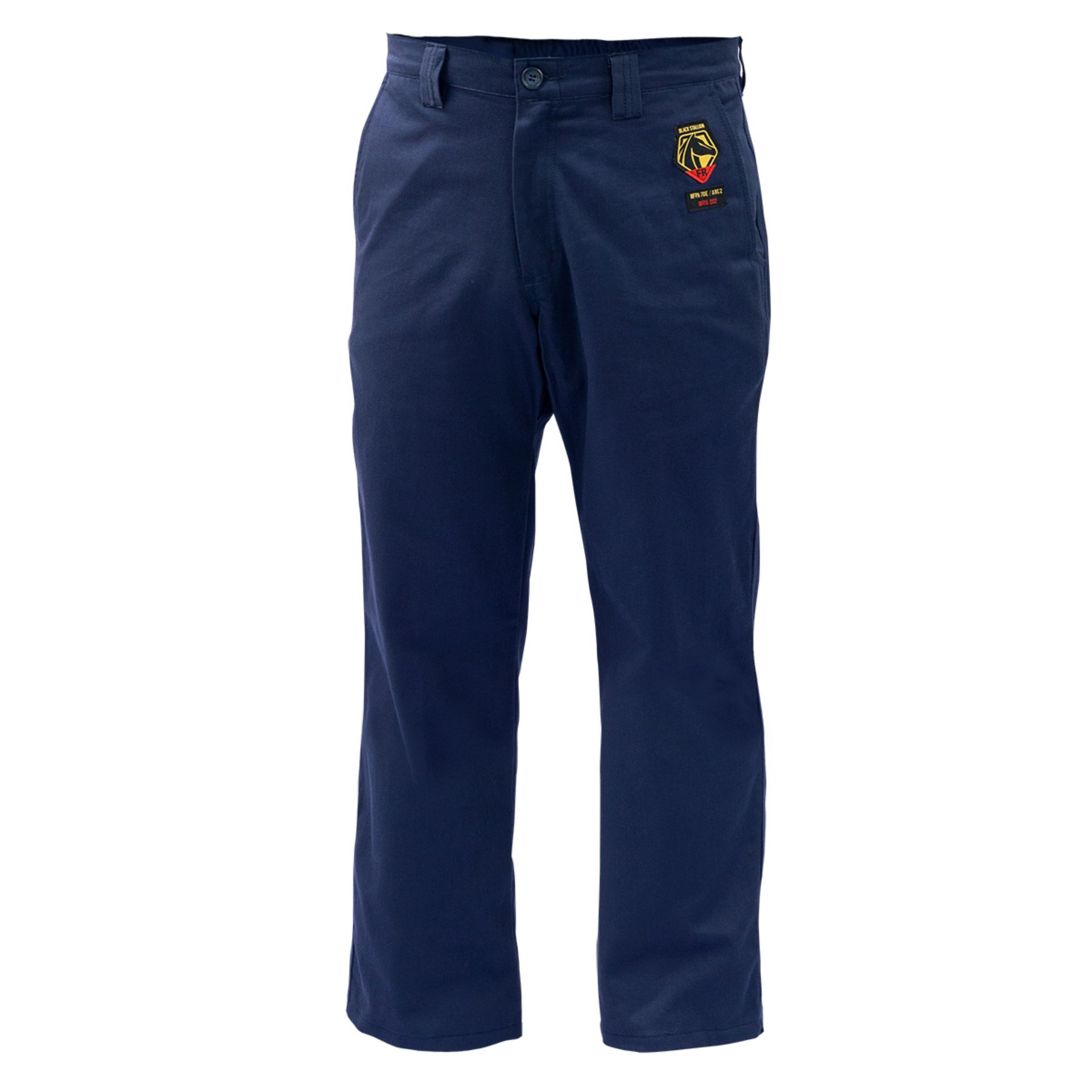 Picture of Black Stallion PF4020-NV  FLAME-RESISTANT 88/12 COTTON PANTS 48W X 32I