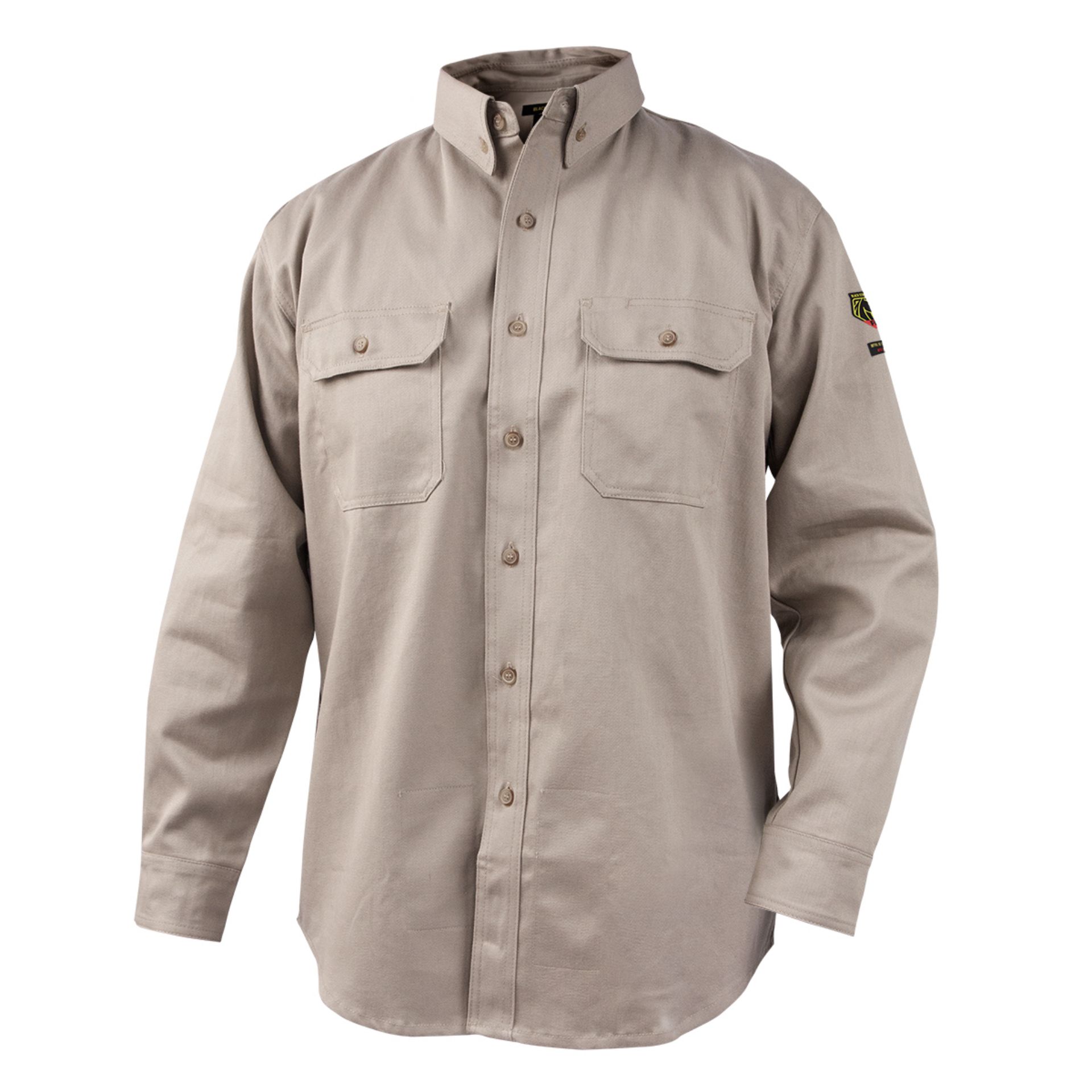 Picture of Black Stallion WF4010-ST  FLAME-RESISTANT 88/12 COTTON 7OZ WORK SHIRT