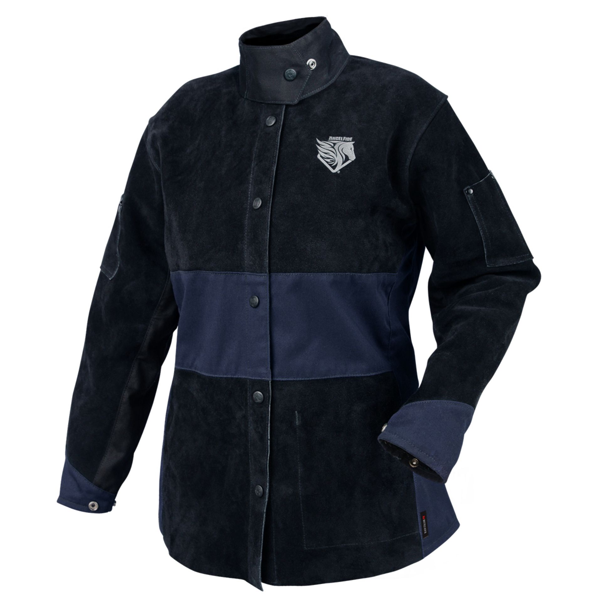 Picture of Black Stallion JH1515-NB ANGELFIRE FR JACKET 9 OZ W/COW SLEEVE