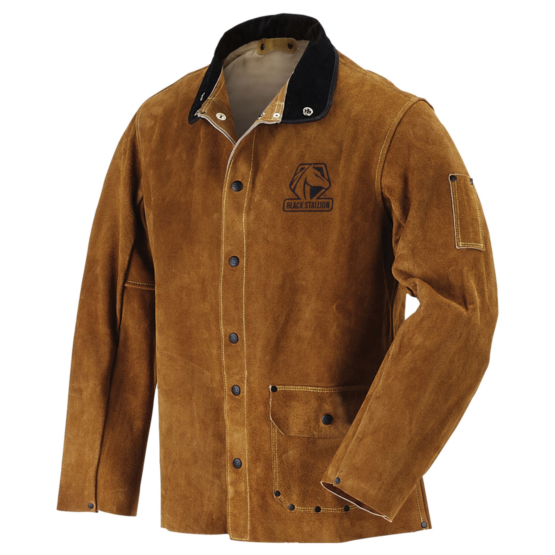 Picture of Black Stallion 26WJ SIDE SPLIT COWHIDE LEATHER 26 INCH WELDING JACKET