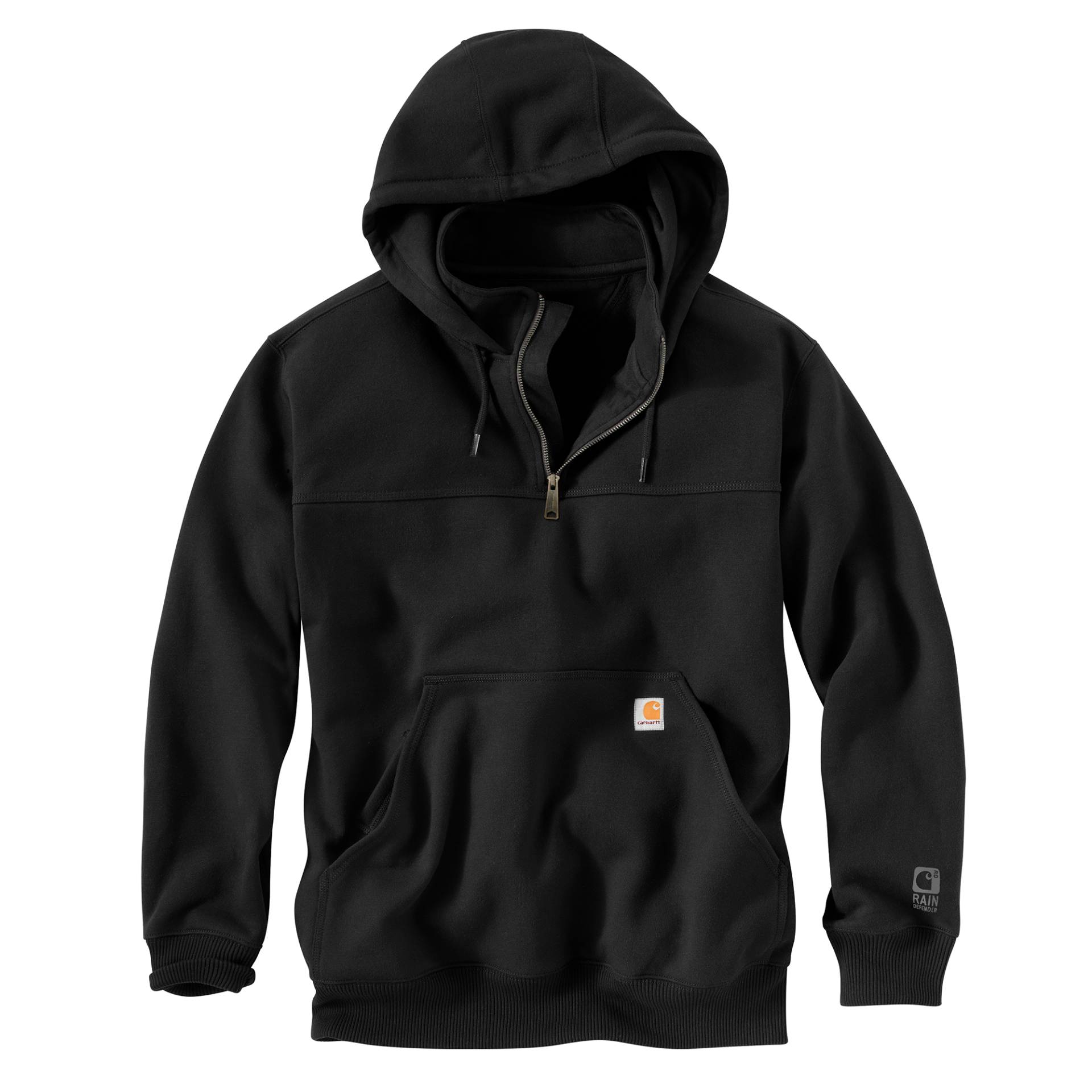 Picture of Carhartt 100617 Mens Rain Defender® Loose Fit Heavyweight Quarter-Zip Sweatshirt
