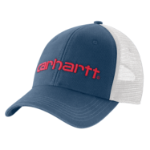 Picture of Carhartt 101195 Mens Canvas Mesh-Back Logo Graphic Cap
