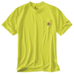 Picture of Carhartt 100493 Mens Force Relaxed Fit Lightweight Color Enhanced Short-Sleeve Pocket T-Shirt