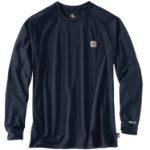 Picture of Carhartt 102904 Mens Flame Resistant Force Relaxed Fit Lightweight Long-Sleeve T-Shirt