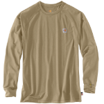 Picture of Carhartt 102904 Mens Flame Resistant Force Relaxed Fit Lightweight Long-Sleeve T-Shirt