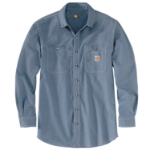 Picture of Carhartt 104138 Mens Flame Resistant Force Loose Fit Lightweight Long-Sleeve Shirt