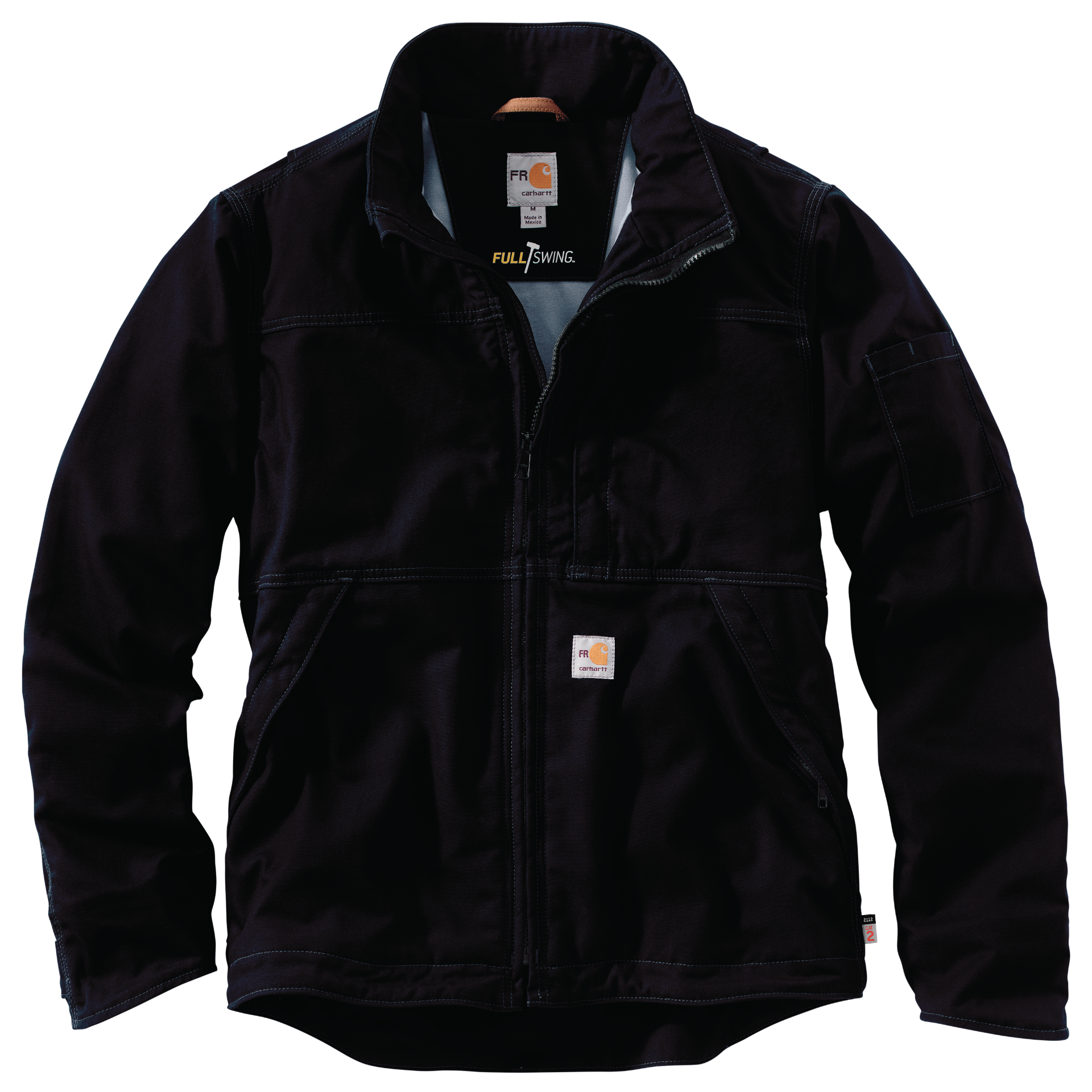 Picture of Carhartt 102179 Mens Flame Resistant Full Swing® Relaxed Fit Quick Duck Lined Jacket