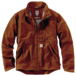 Picture of Carhartt 102179 Mens Flame Resistant Full Swing® Relaxed Fit Quick Duck Lined Jacket