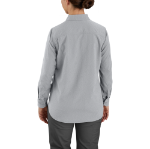 Picture of Carhartt 105538 Womens Force Relaxed Fit Lightweight Long- Sleeve Shirt