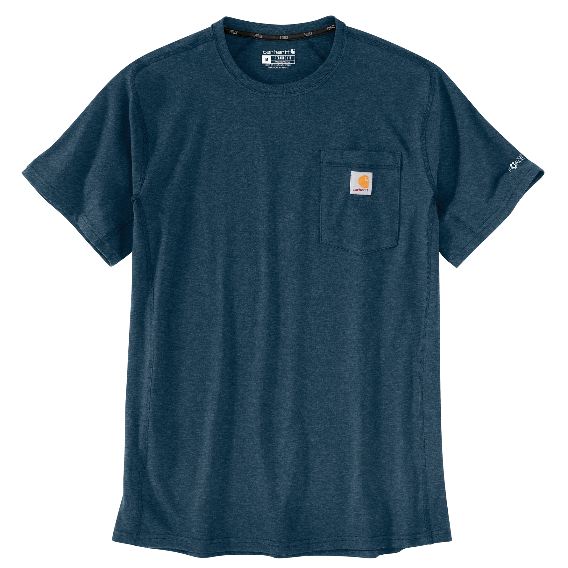 Picture of Carhartt 106652 Mens Force Relaxed Fit Midweight Short-Sleeve Pocket T-Shirt